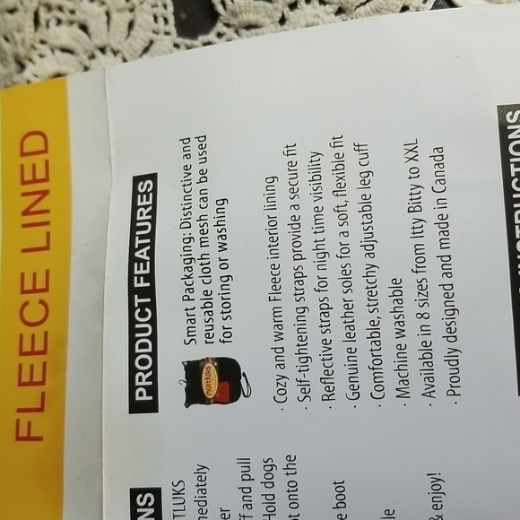 MUTTLUKS Dog Booties Size Xs - Picture 7 of 8